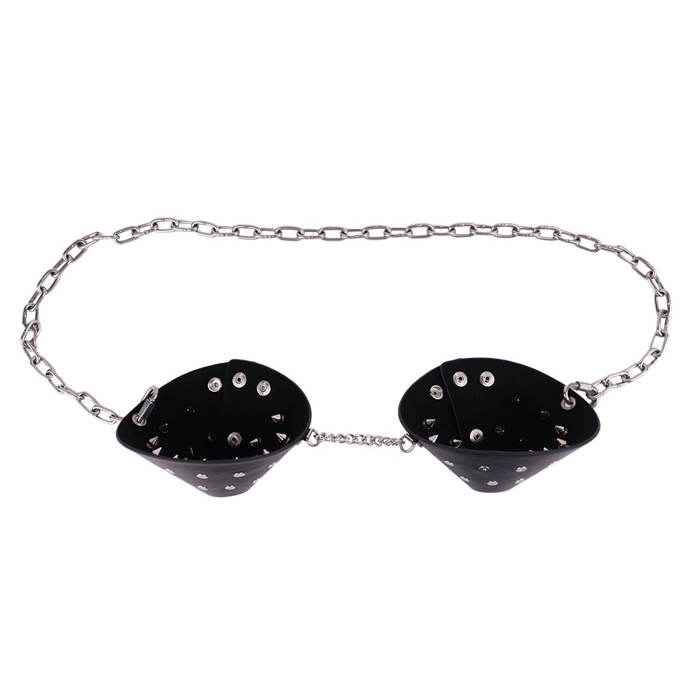 Steel Chain - DOGLOV нагрудный бондаж женский носимый сосок