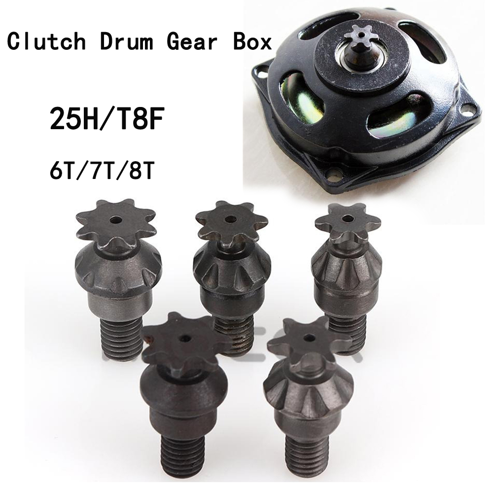 25H T8F 6/7/8 зубьев, барабан  – обзор и цена Chain Sprocket Set